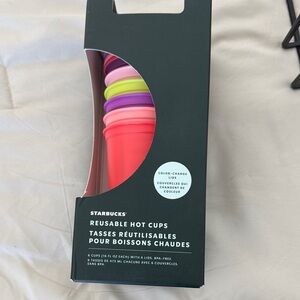 Starbucks Vibrant Reusable Hot Cups Set